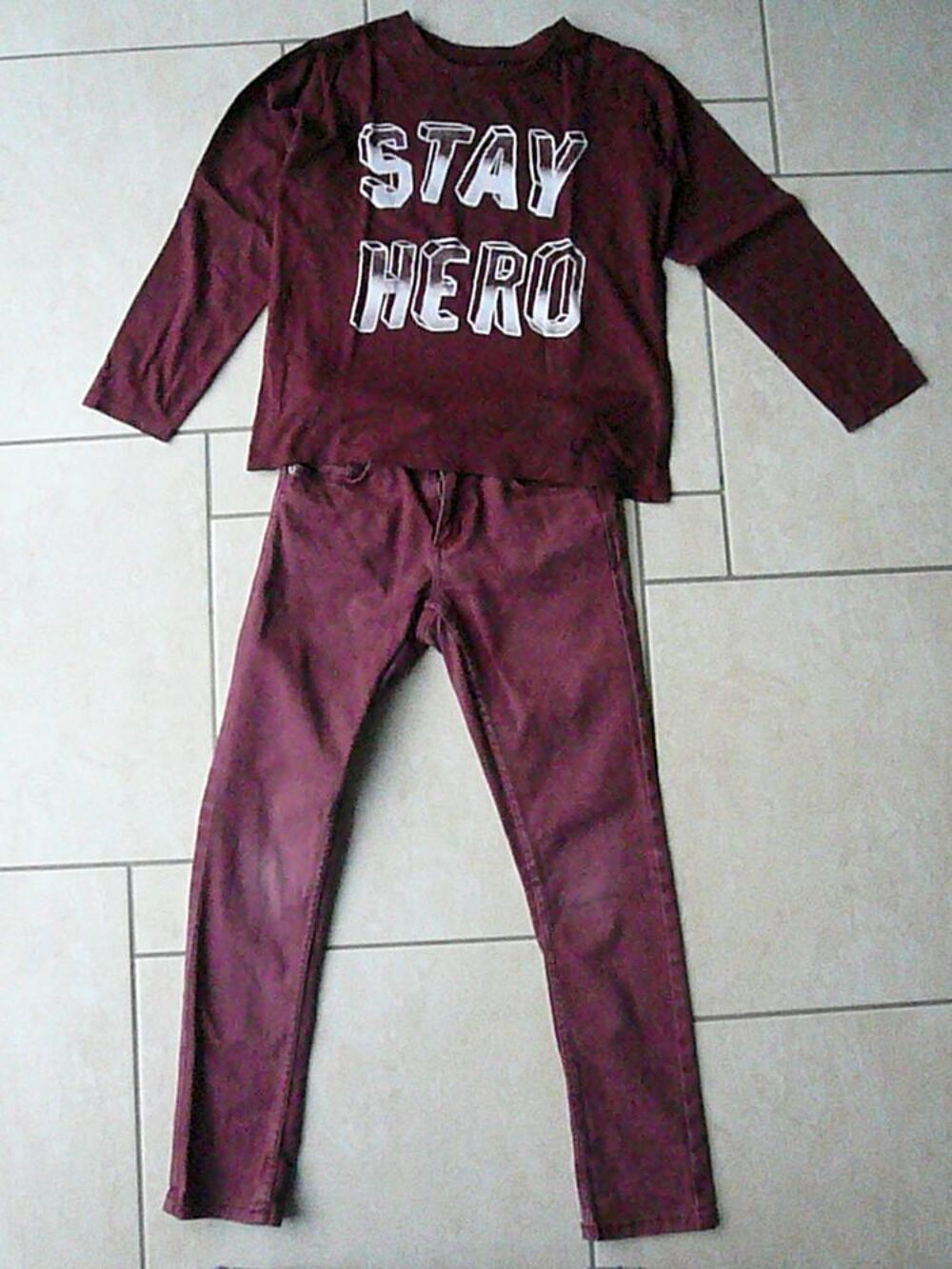 Ensemble 2 pi&egrave;ces 9 ans (n&deg;5) Vêtements enfants