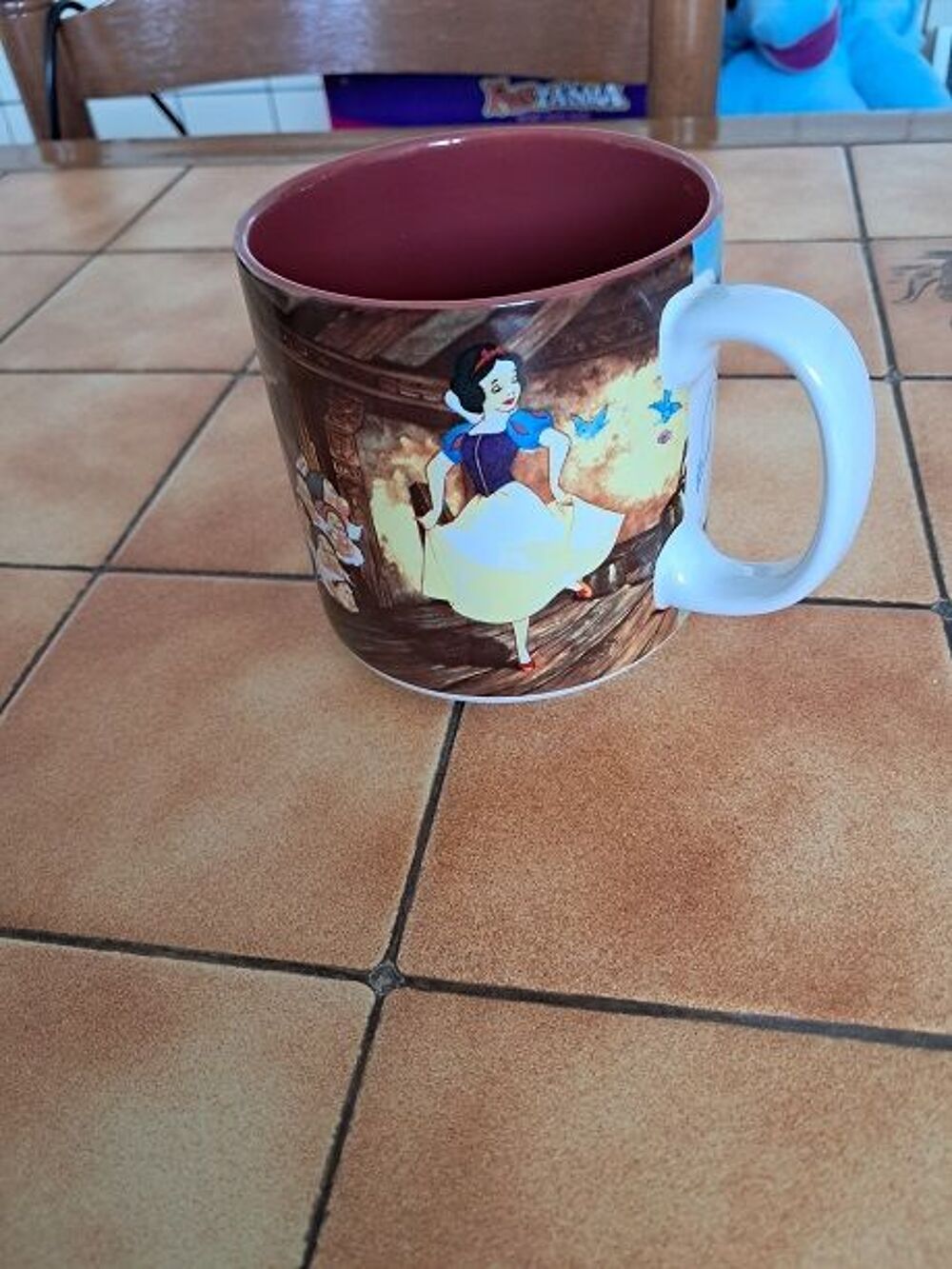 Mug Blanche neige Disney 90' vintage store parc anime TV 
