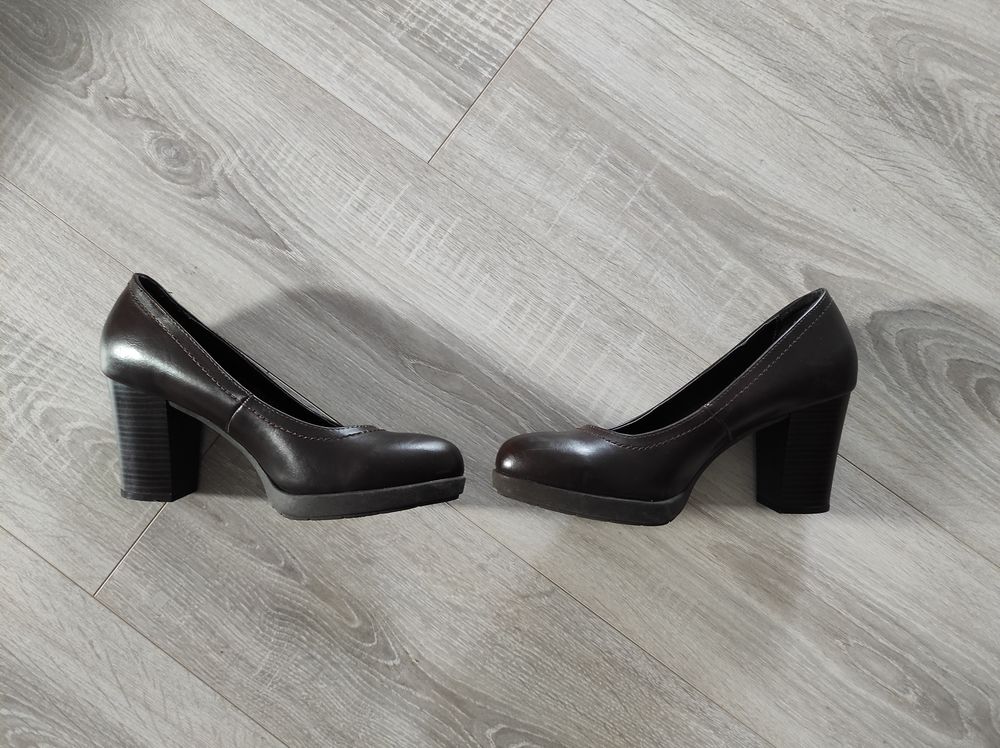 ESCARPINS Femme Marron Glac&eacute; 40 Chaussures