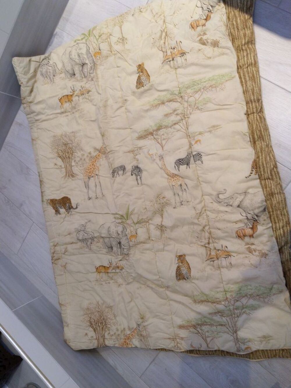 Couette imprim&eacute;e safari
Mobilier enfants