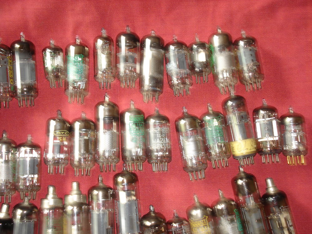 Lot 77 LAMPE TUBE RADIO TSF AMPLI .non Tester Audio et hifi