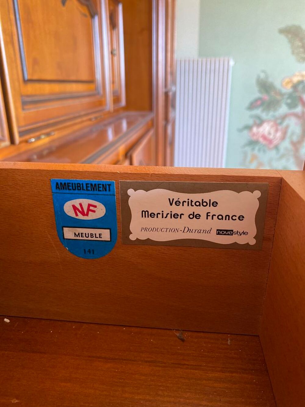 Meuble en Merisier avec miroir Meubles