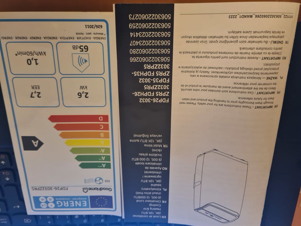 Climatiseur mobile Electroménager