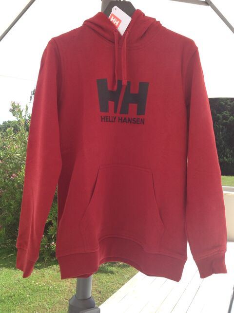 Sweat � capuche Helly Hansen� homme, couleur Dark Red, neuf 60 La Bernerie-en-Retz (44)