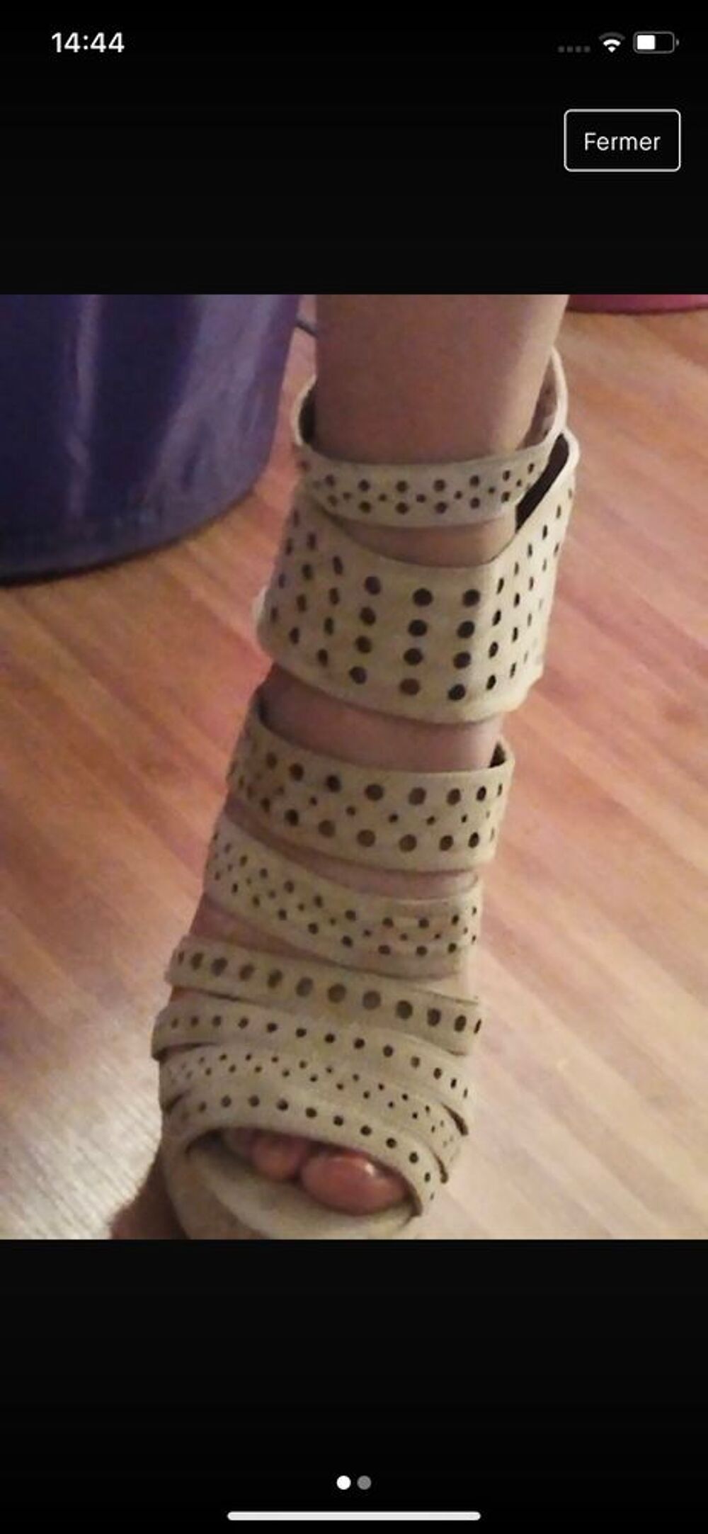 chaussures beige Chaussures