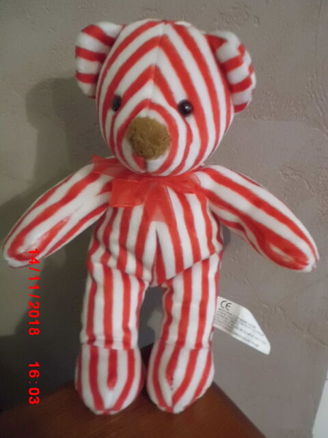 OURS ROUGE ET BLANC 12 Oignies (62)