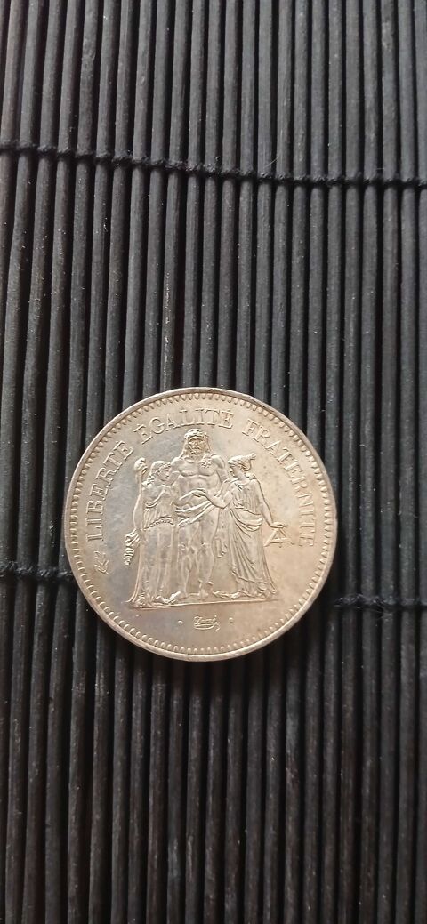 Pice 50 francs Hercule Argent 1978 280 Plissanne (13)