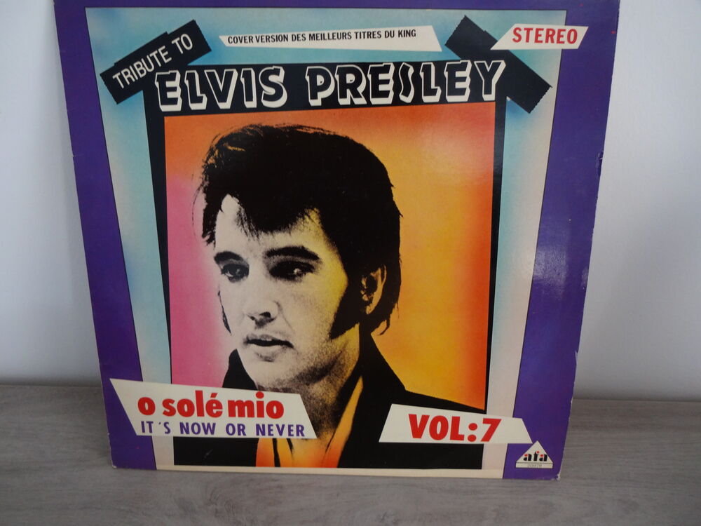 ELVIS PRESLEY O SOLE VINYLE 33 TOURS TEL / 0627473514 CD et vinyles