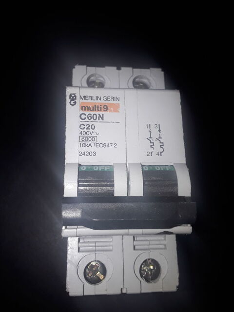 DISJONCTEUR C60N C20 REF 24203 14 Serres-Castet (64)