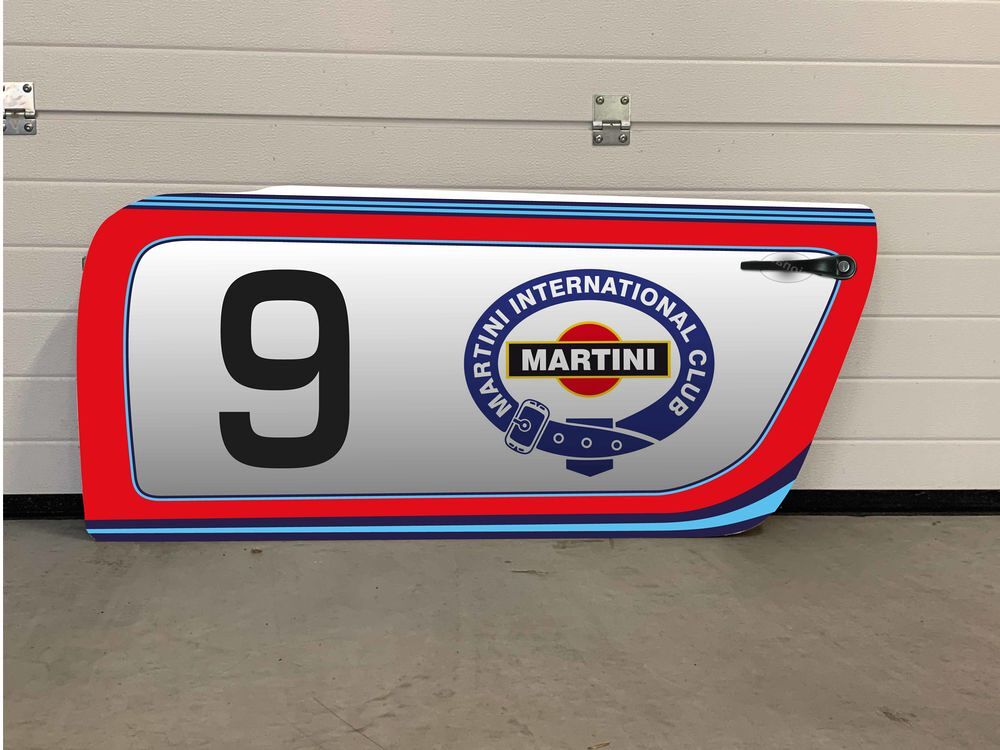 PORTES PORSCHE GULF MARTINI ROTHMANS... Décoration