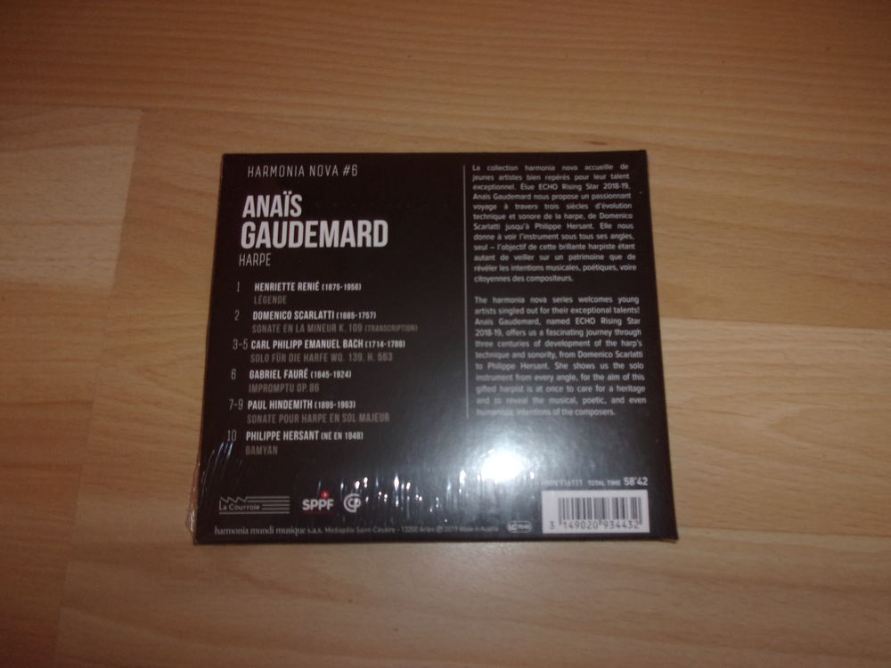CD Solo d'Ana&iuml;s Gaudemard (Neuf) CD et vinyles