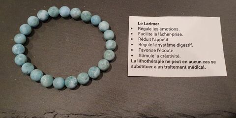 Bracelet en vritable Larimar  90 Wattrelos (59)