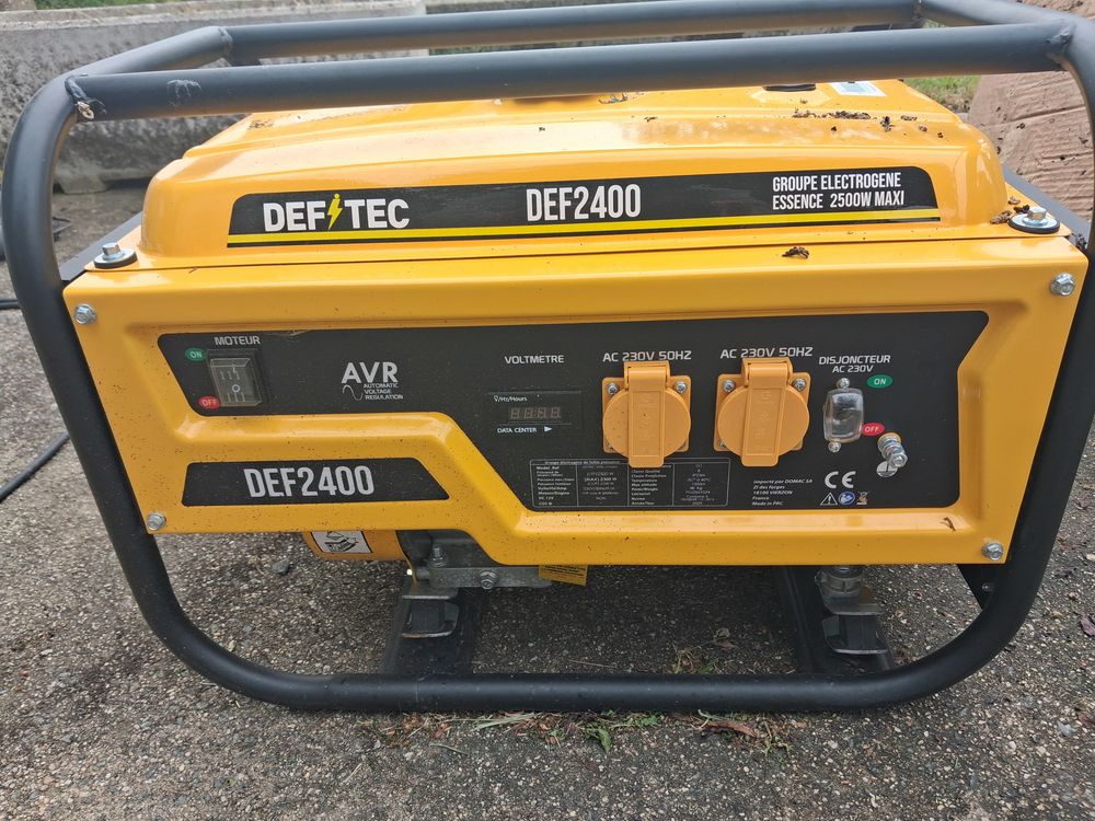 Groupe &eacute;lectrog&egrave;ne. Prix &agrave; n&eacute;gocier Bricolage