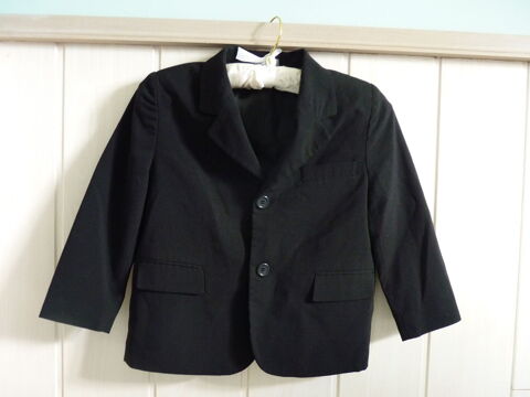 veste tailleur garon noir gmo 4 ans tbe 5 Brienne-le-Chteau (10)