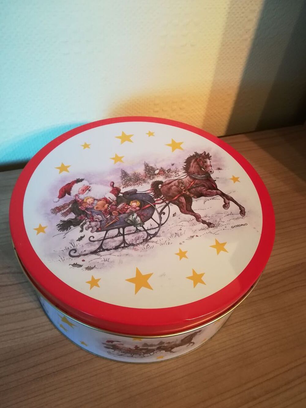 BOITE EN FER GIORDANO 
Décoration