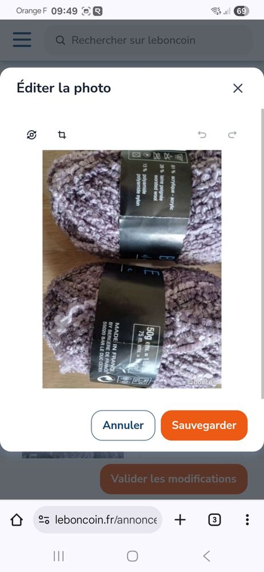 4 pelotes de laine Bricolage