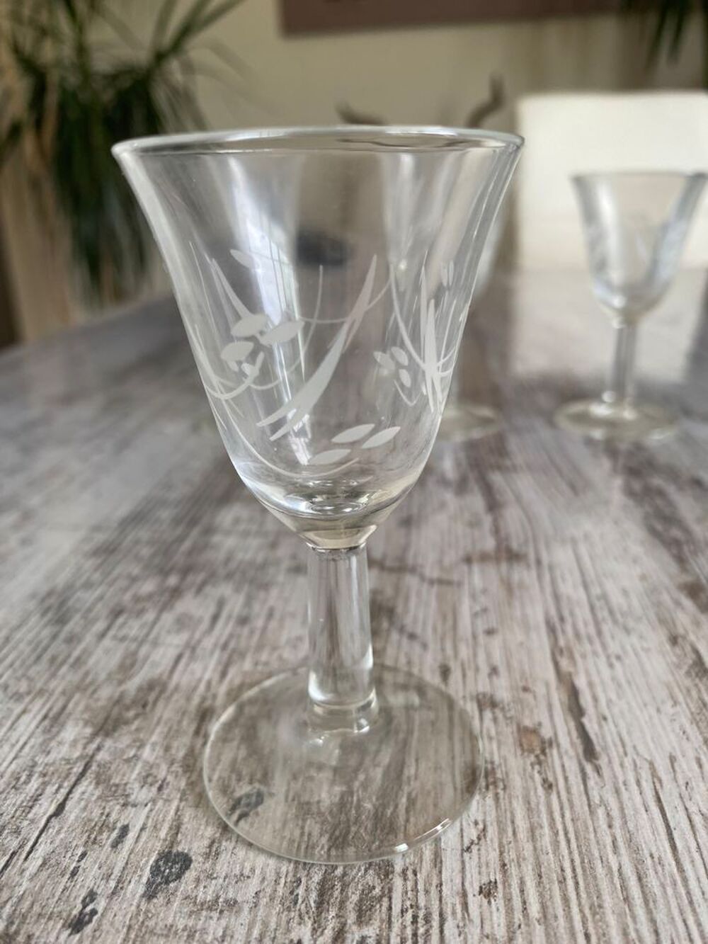 Verres &agrave; liqueur Décoration