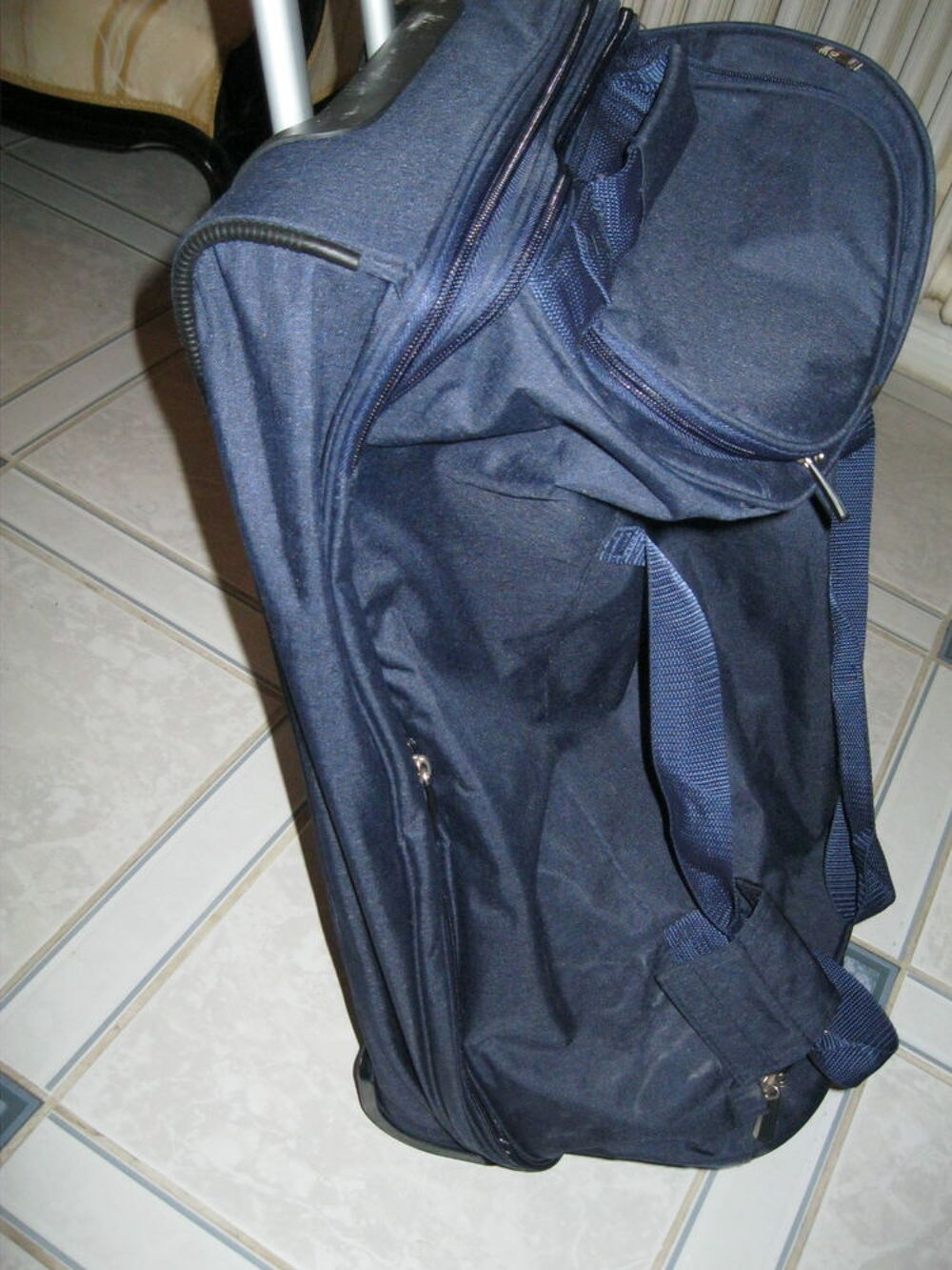 Sac de voyage extensible David Jones Marine Maroquinerie