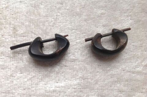 BOUCLES PIERCING ETHNIQUE TRIBAL NOIR Envoi Possible 7 Tr�gunc (29)
