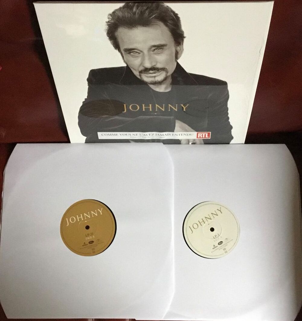 Album de Johnny Hallyday en &eacute;dition limit&eacute;e CD et vinyles