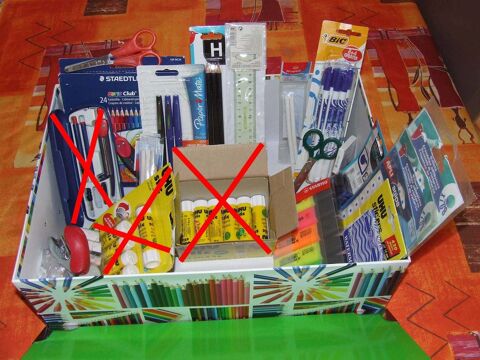 Stylos Crayons Compas feutres agrafeuses scotch ciseaux ? 18 Bagnolet (93)