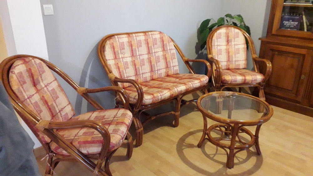 salon en rotin Meubles