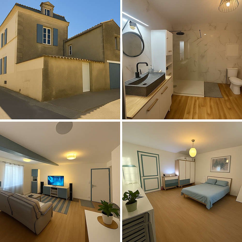 Vente Maison Maison 283 m² projet restauration ,commerce ,invest locatif Anglade