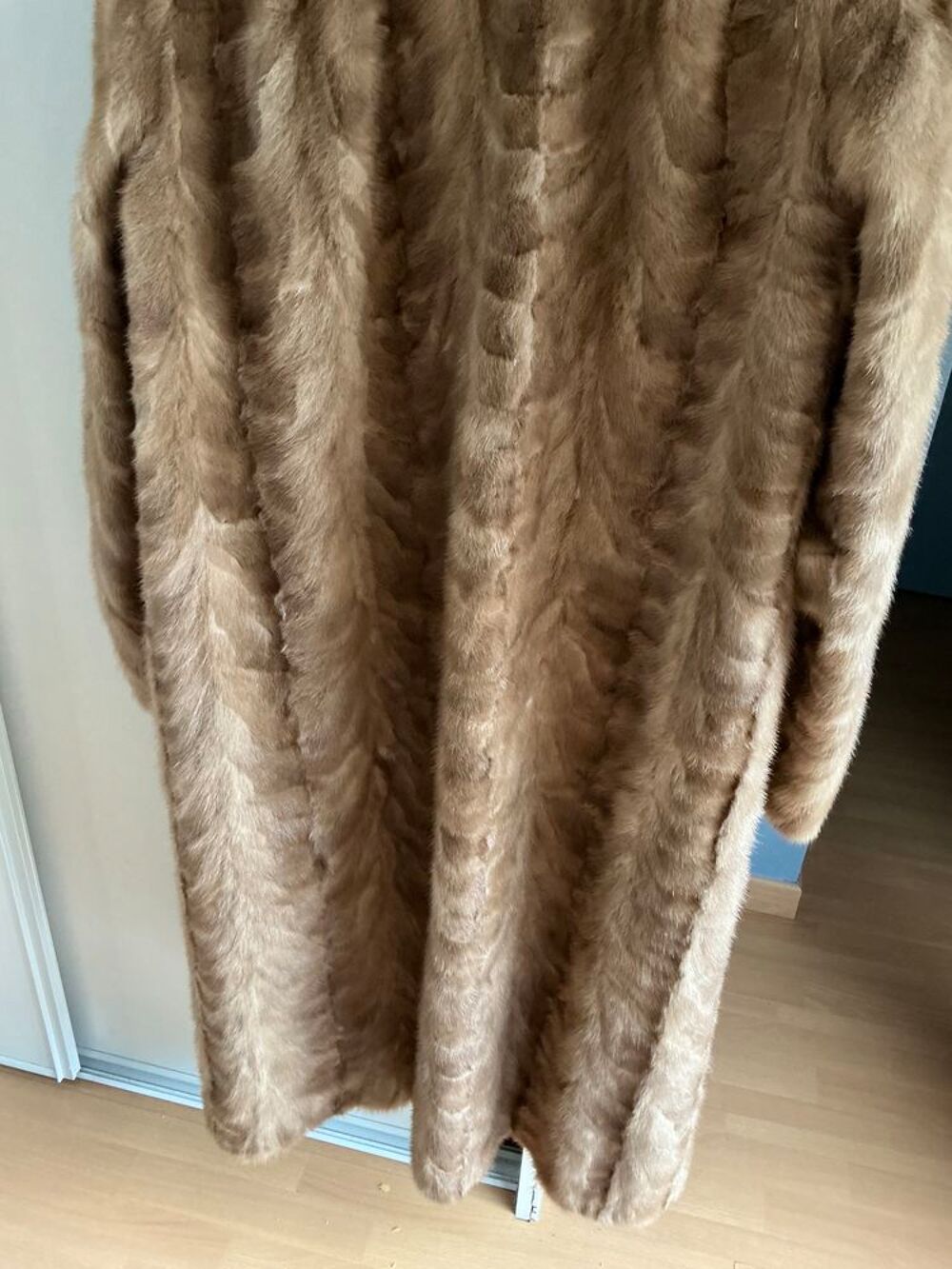 Manteau neuf vison pleine peau femme Vêtements