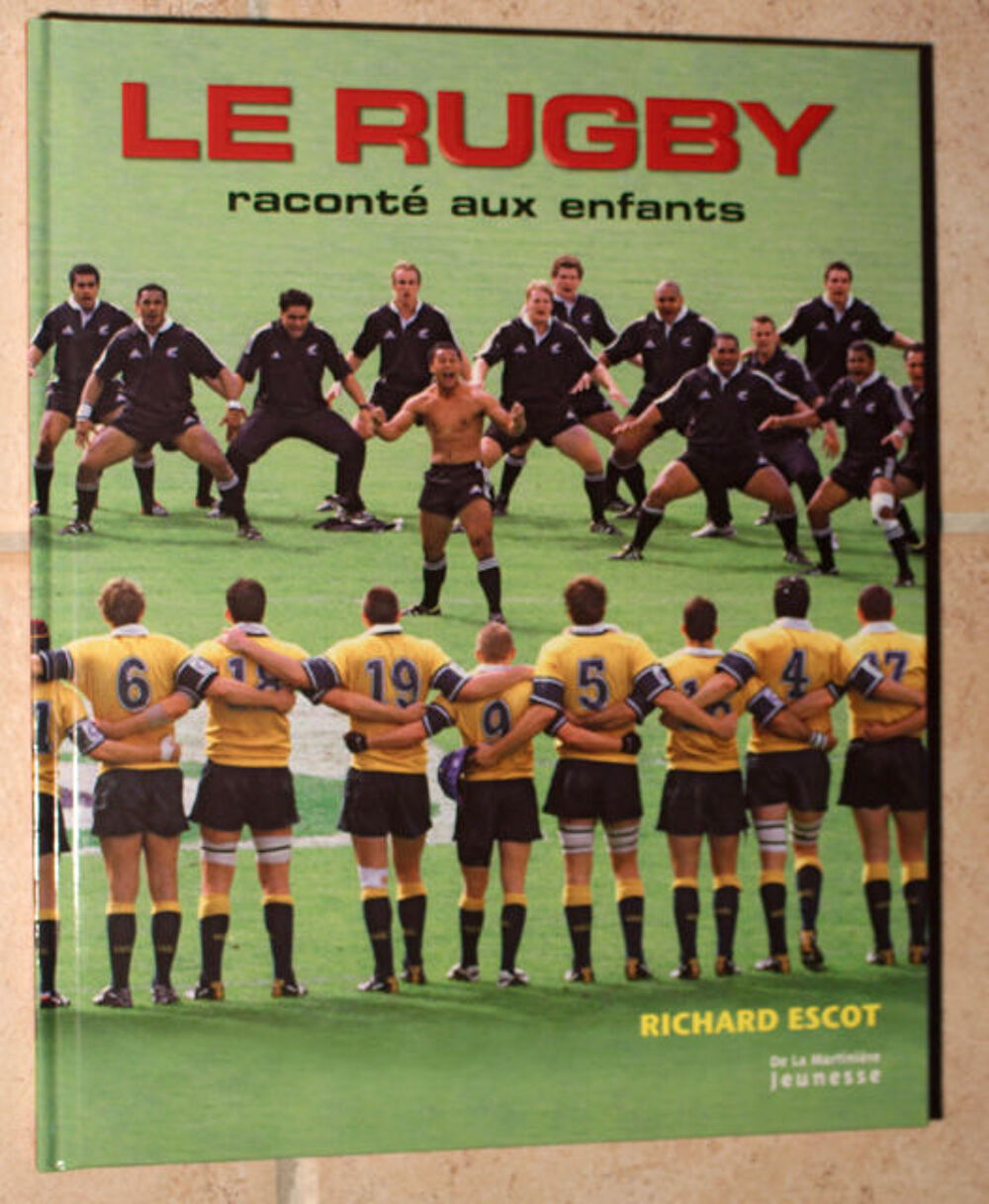  " LE RUGBY RACONTE AUX ENFANTS " Livres et BD