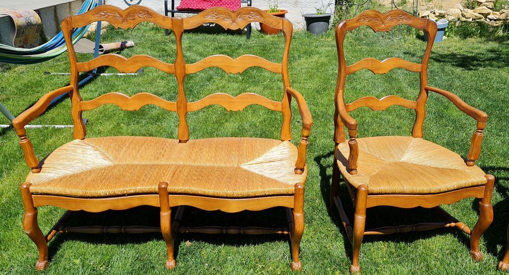 Salon proven&ccedil;al : Radassier 2 places Paire de fauteuils Meubles