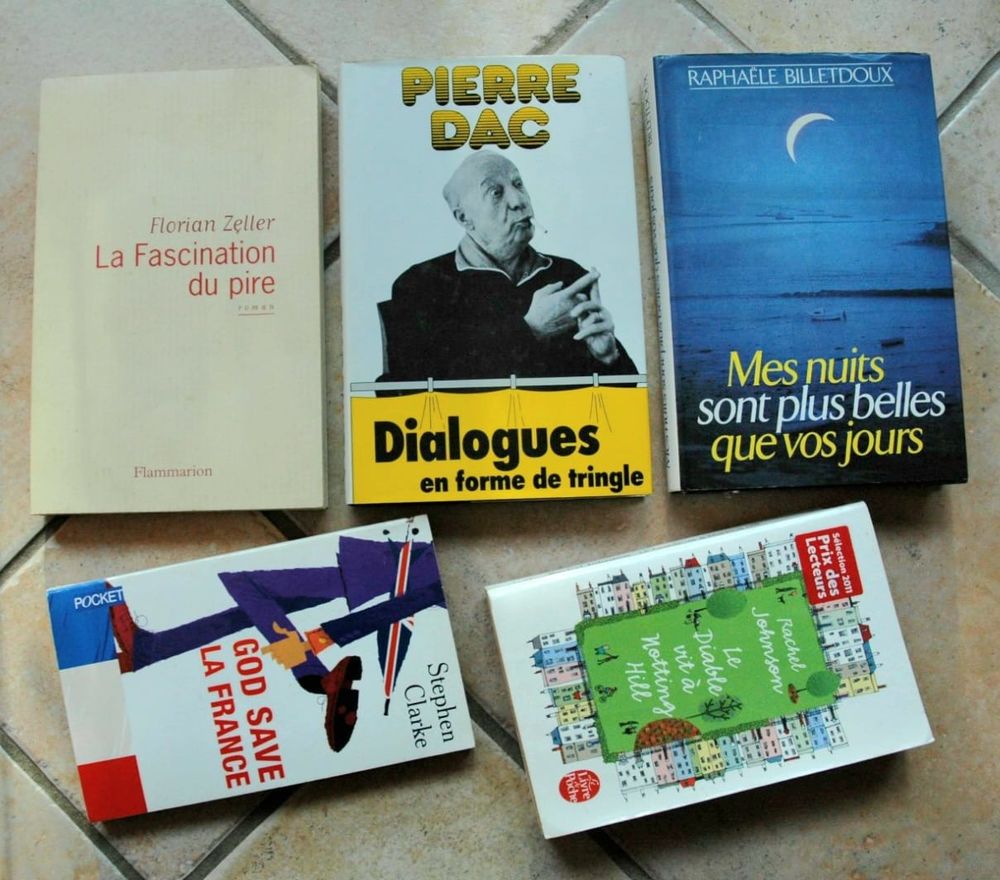 Lot 22 livres, Romans, Guides pratiques, Scolaires, enfants Livres et BD