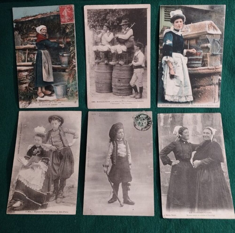 Cartes postale anciennes de la r&eacute;gion Bretagne 