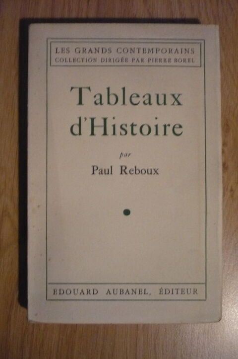 TABLEAU D'HISTOIRE par Paul REBOUX (1940) 3.8 Pessac (33)