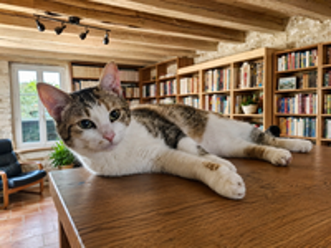   ANOUKI FEMELLE TIGRE BLANC 2 ANS 