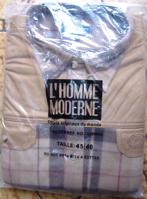 Chemise Neuve ? Beige, Marron - Taille 45-46 - 20 Clermont-Ferrand (63)