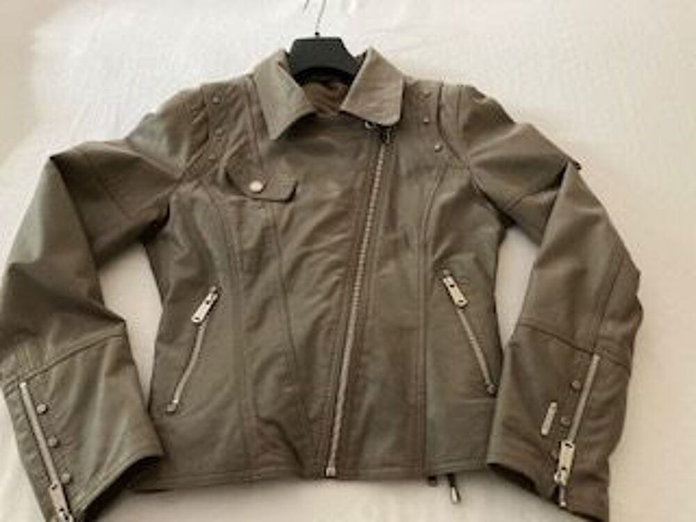 Blouson cuir femme Vêtements