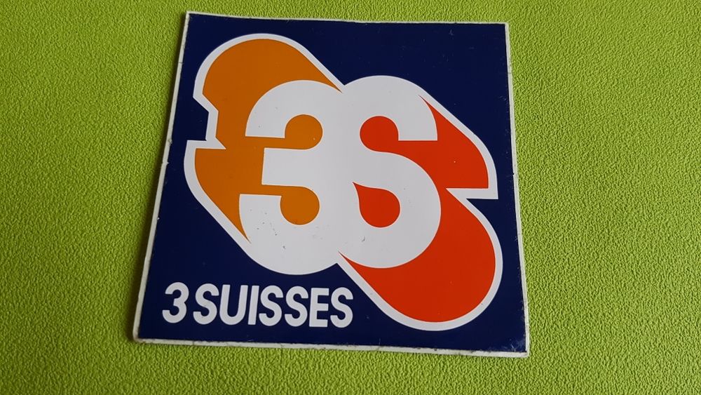 AUTOCOLLANT 3 SUISSES 