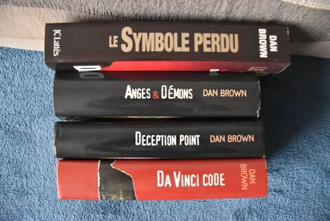 4 livres Dan Brown 15 Ancy-le-Franc (89)