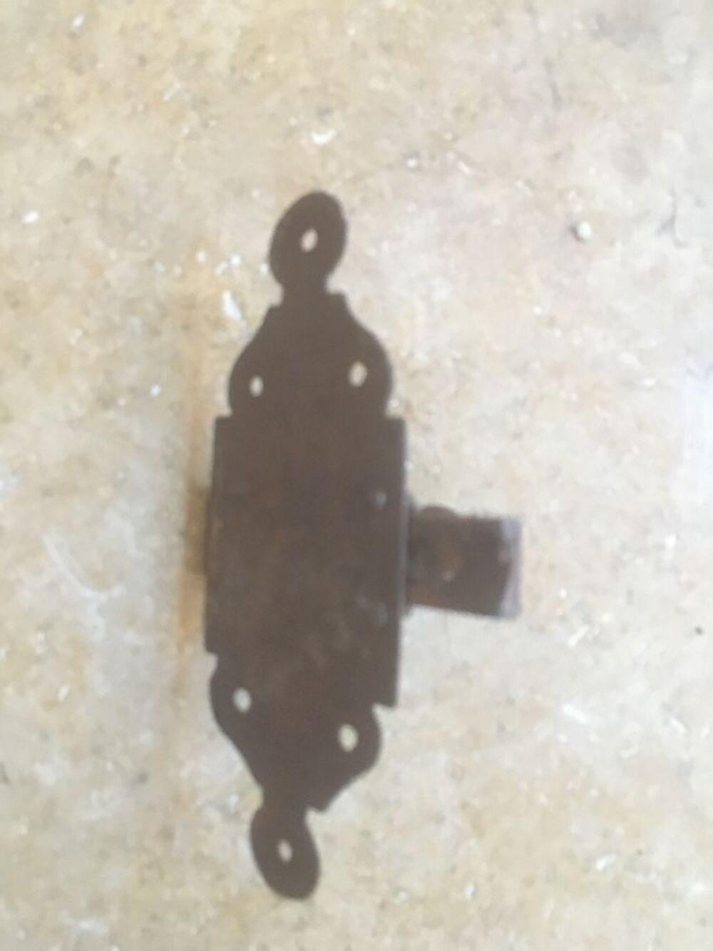 Targette fer forg&eacute;
Bricolage