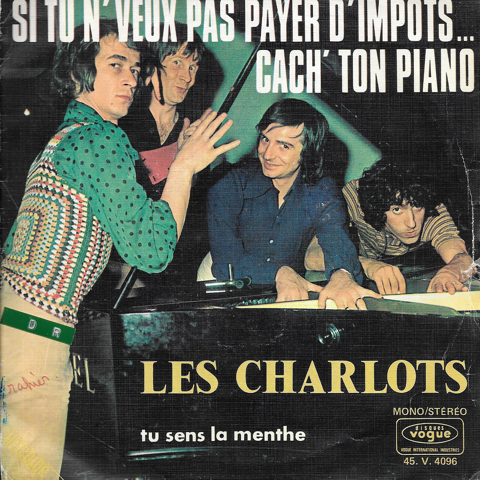 Vinyle 45 T , Les CHARLOTS 1972 5 Tours (37)