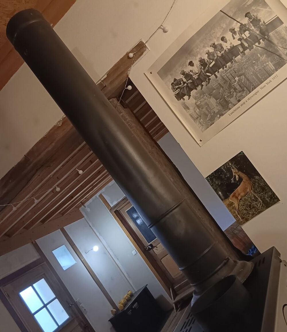 POELE &Agrave; BOIS Godin Chamonix XXL Bricolage