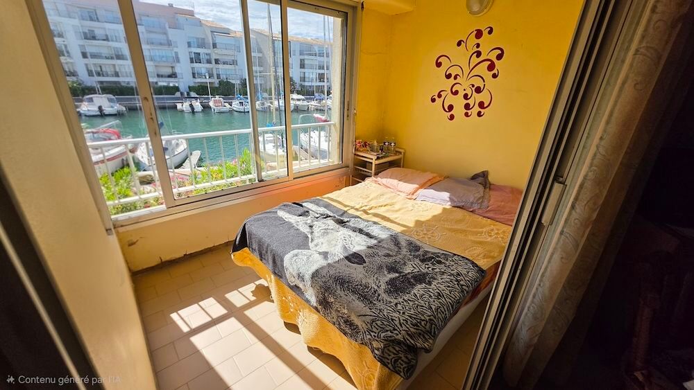 Vente Appartement LE CAP D'AGDE - Situé sur la pointe SUD/EST de l'Île des pêcheurs: 1er étage appartement VENDU AVEC PARKING PRIVE. Le cap d agde