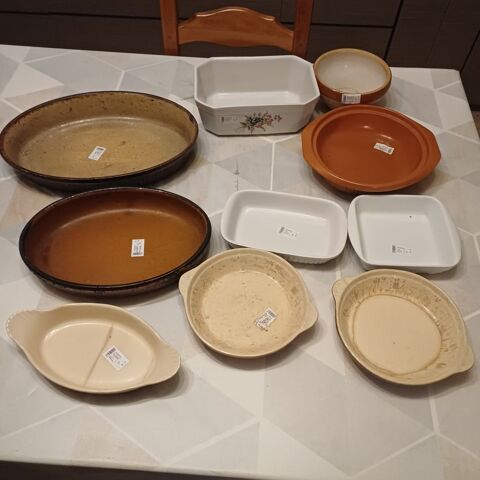 Lot de plat gratin au four 30 Rethel (08)