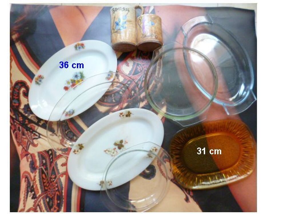plats et assiettes plates, creuses, &agrave; dessert - saladiers... Electroménager