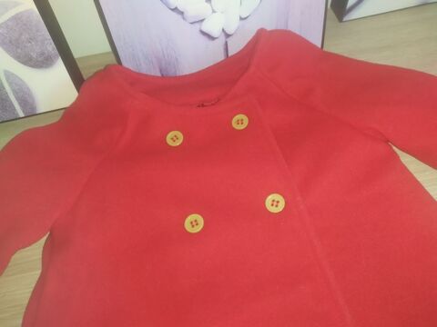 manteau de couleur rouge 18 24 mois 8 Courmelles (02)