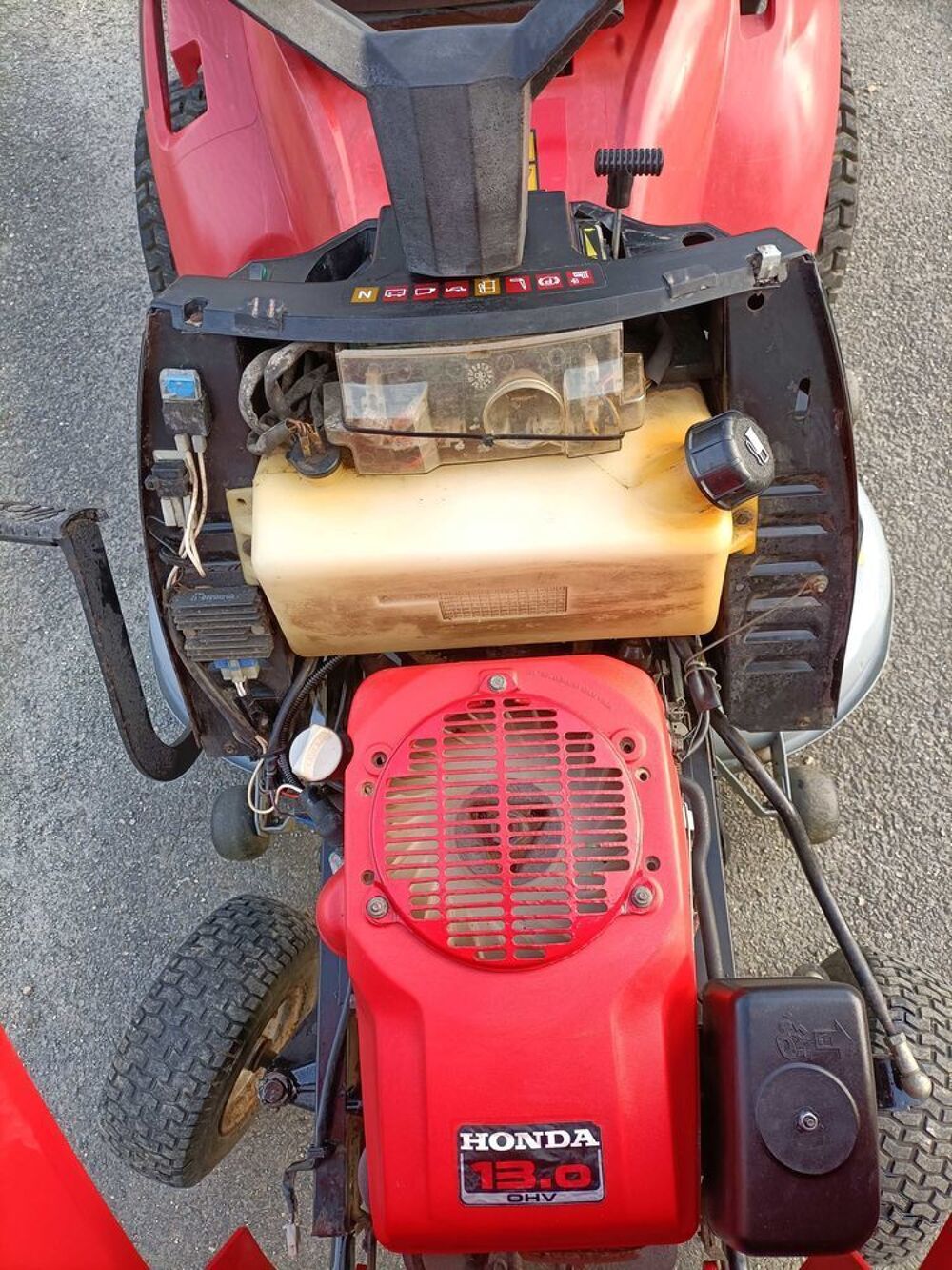 tracteur tondeuse Honda Jardin