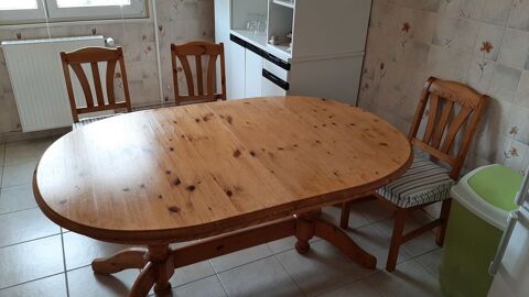 1 table , 4 chaises, 2 meubles vitrine d'angle
150 Saint-tienne (42)