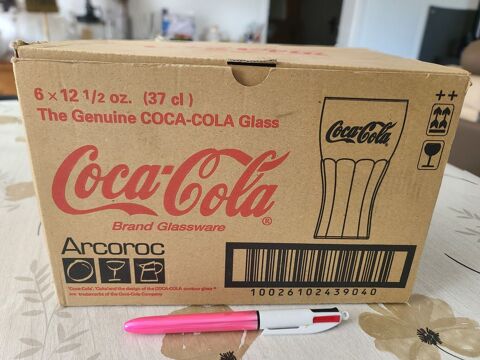 Ensemble de 6 verres Coca Cola - Édition Arcoroc -neuf Amiens (80)