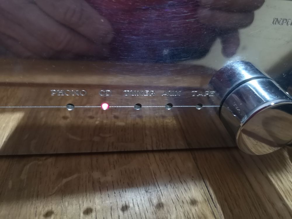 Pr&eacute;ampli &agrave; tubes ORANGE AUDIO, classe A, entr&eacute;e phono MM Audio et hifi