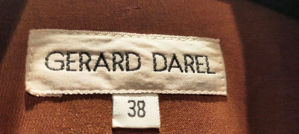 Chemise FEMME unie marron &quot; G&eacute;rard DAREL &quot; manches longues Vtements